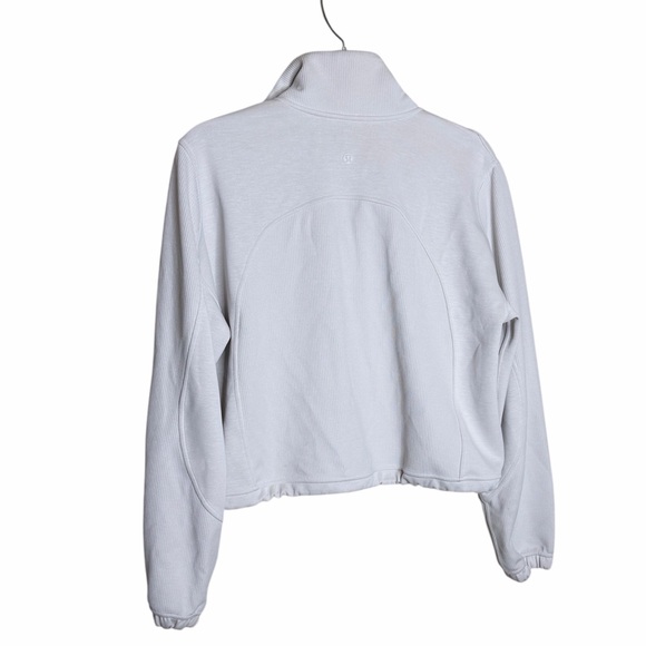Lululemon Brushed Softstream High-Neck Half Zip Women's Athletic Sweatshirt Top - Picture 2 of 8